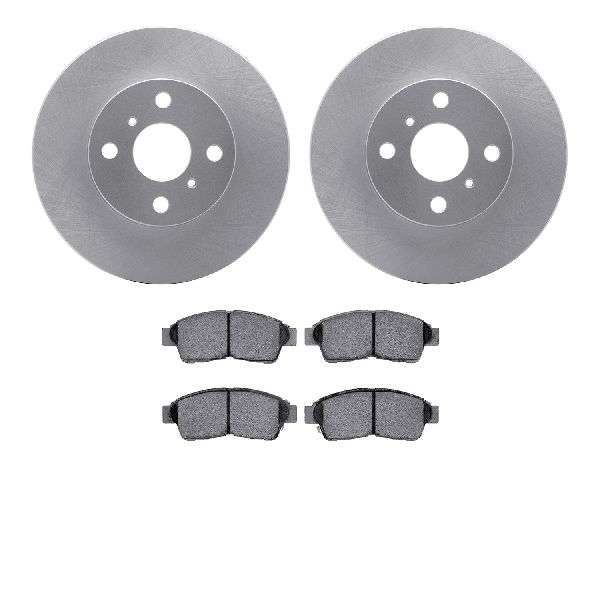 1993-1997 Geo Prizm Disc Brake Kit - Front (Dynamic Friction)