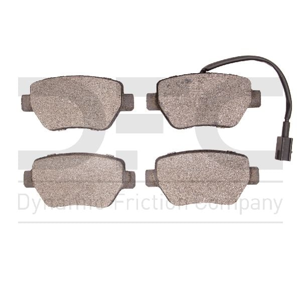 2014-2016 Maserati Ghibli Disc Brake Pad Set - Rear (Dynamic Friction)
