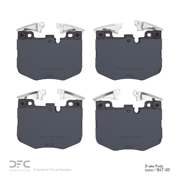 2016-2020 BMW 740i Disc Brake Pad Set - Front (Dynamic Friction)