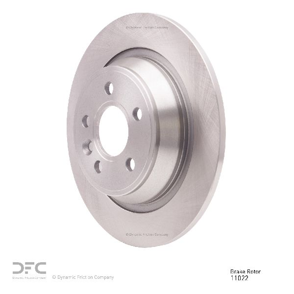 2010 Ford Focus Disc Brake Rotor - Rear (Dynamic Friction)