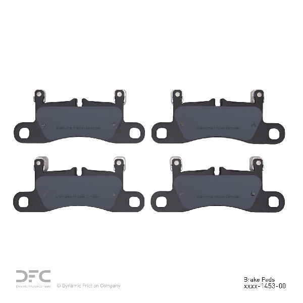 2011-2014 Porsche Cayenne Disc Brake Pad Set - Rear (Dynamic Friction)