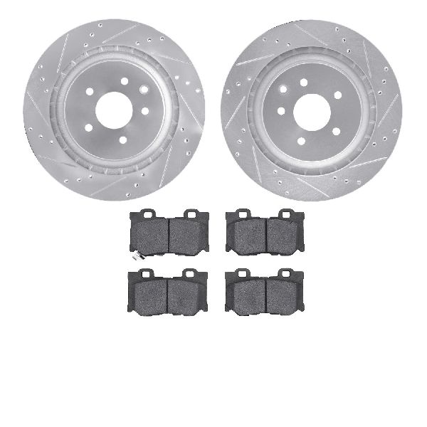 2008-2013 INFINITI G37 Disc Brake Kit - Rear (Dynamic Friction)