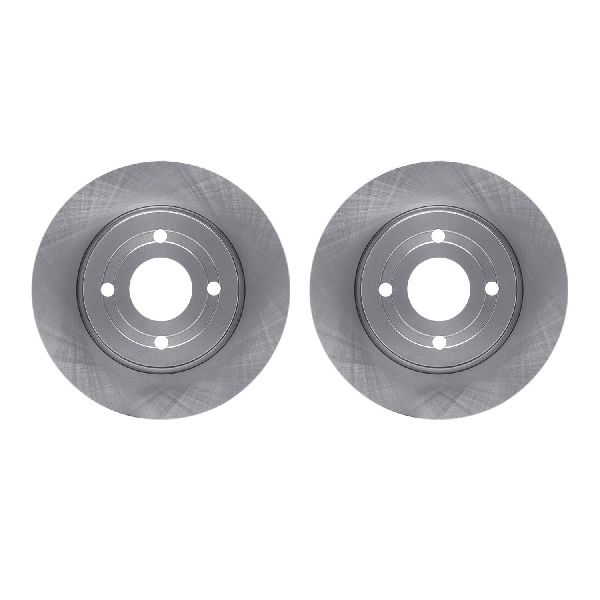 2018-2021 Ford EcoSport Disc Brake Rotor Set - Rear (Dynamic Friction)