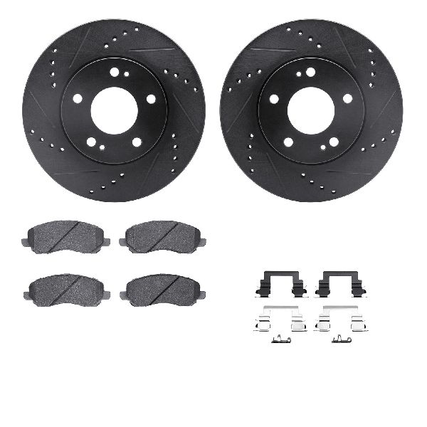 2001-2005 Chrysler Sebring Disc Brake Kit - Front (Dynamic Friction)