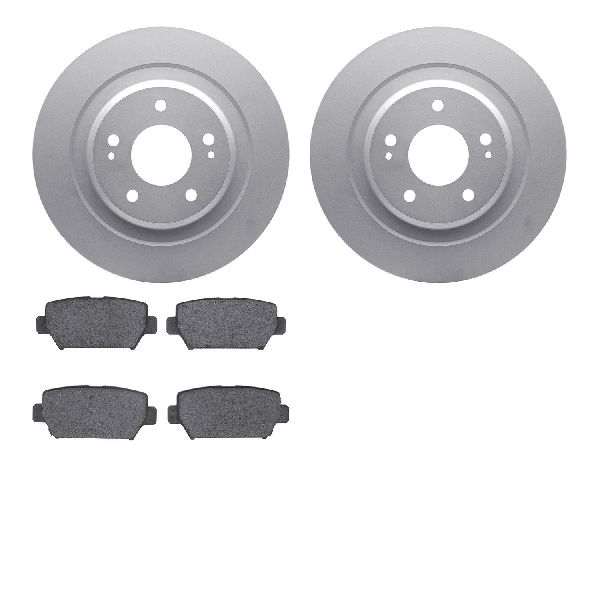 2018-2022 Mitsubishi Eclipse Cross Disc Brake Kit - Rear (Dynamic Friction)