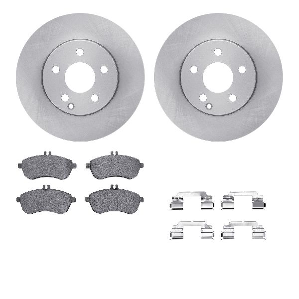 2008-2012 Mercedes-Benz C300 Disc Brake Kit - Front (Dynamic Friction)