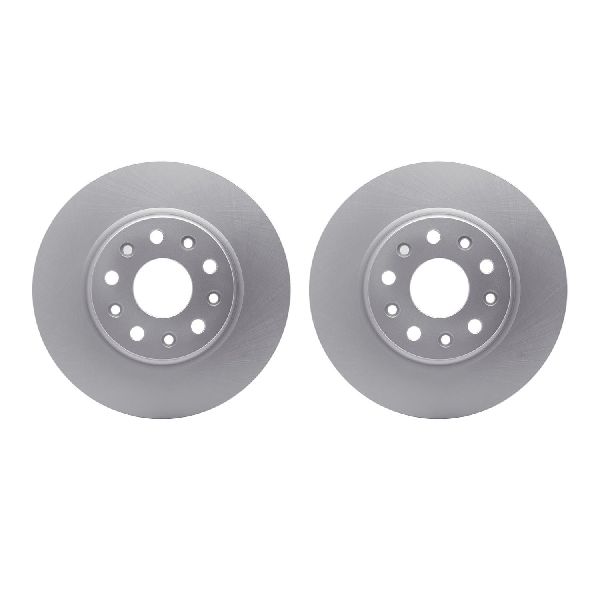 2018-2024 Jeep Wrangler Disc Brake Rotor Set - Front (Dynamic Friction)