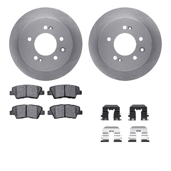 2010 Hyundai Elantra Disc Brake Kit - Rear (Dynamic Friction)