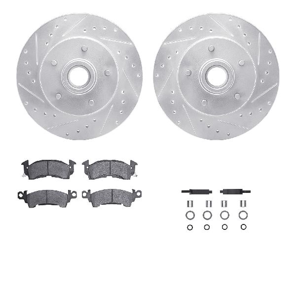 1991-1993 Chevrolet Caprice Disc Brake Kit - Front (Dynamic Friction)