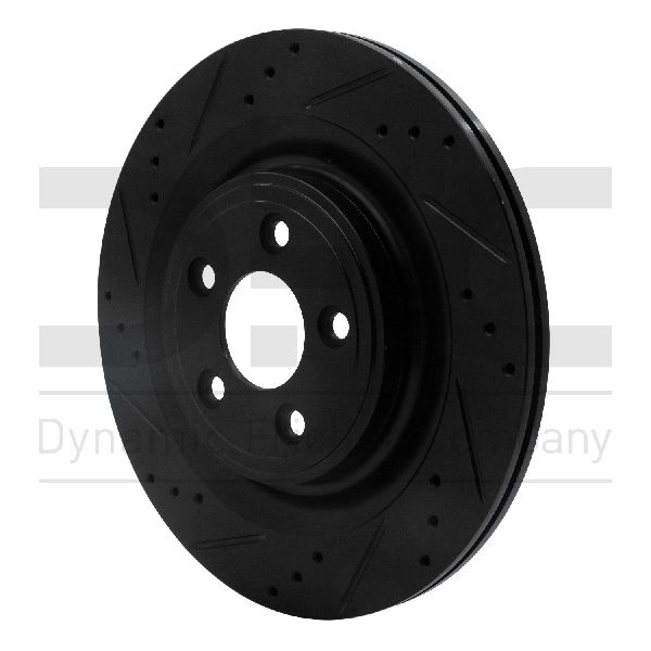 2006-2008 Jaguar S-Type Disc Brake Rotor - Rear Left (Dynamic Friction)