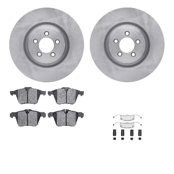 2009-2015 Jaguar XF Disc Brake Kit - Front (Dynamic Friction)