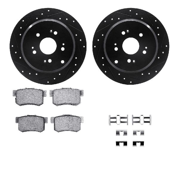 2005-2016 Honda CR-V Disc Brake Kit - Rear (Dynamic Friction)