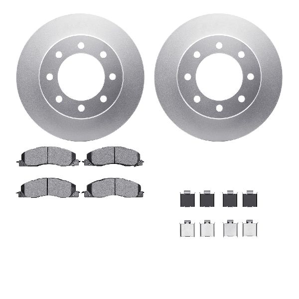 2011-2018 Ram 3500 Disc Brake Kit - Front (Dynamic Friction)