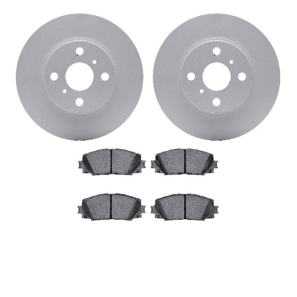 2012-2019 Toyota Prius C Disc Brake Kit - Front (Dynamic Friction)