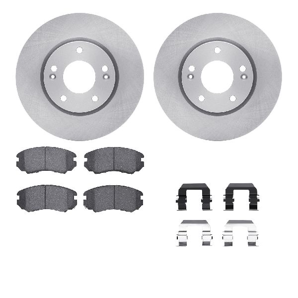 2005-2009 Hyundai Tucson Disc Brake Kit - Front (Dynamic Friction)