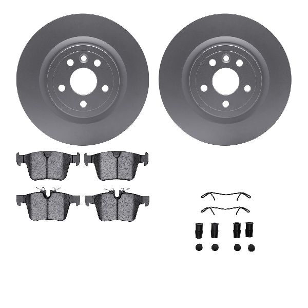 2017-2020 Jaguar F-Pace Disc Brake Kit - Rear (Dynamic Friction)