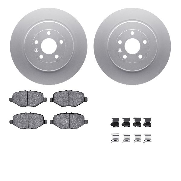 2013-2019 Ford Flex Disc Brake Kit - Rear (Dynamic Friction)