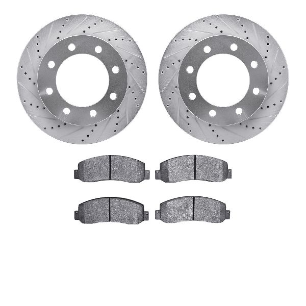2005-2012 Ford F-350 Super Duty Disc Brake Kit - Front (Dynamic Friction)