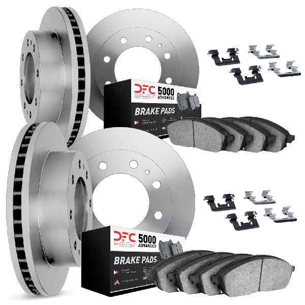 1999-2007 Ford E-350 Super Duty Disc Brake Kit - Front and Rear (Dynamic Friction)