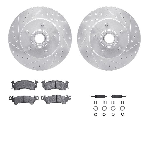 1991-1993 Chevrolet Caprice Disc Brake Kit - Front (Dynamic Friction)