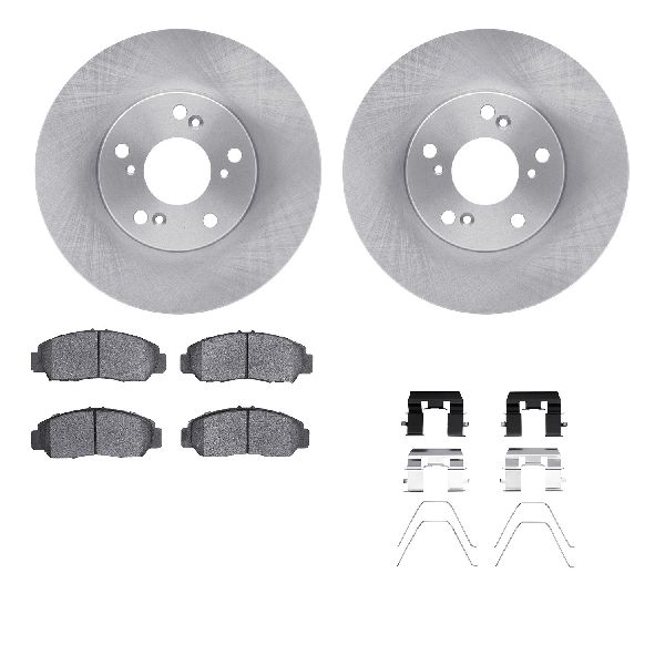 2006-2011 Acura CSX Disc Brake Kit - Front (Dynamic Friction)