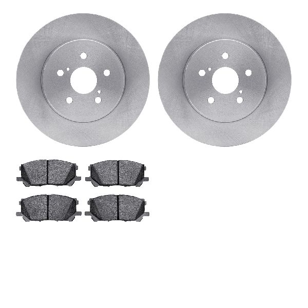 2006-2007 Toyota Highlander Disc Brake Kit - Front (Dynamic Friction)