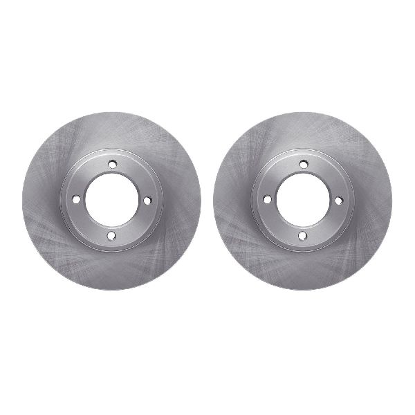 1986-1989 Toyota Van Disc Brake Rotor Set - Front (Dynamic Friction)