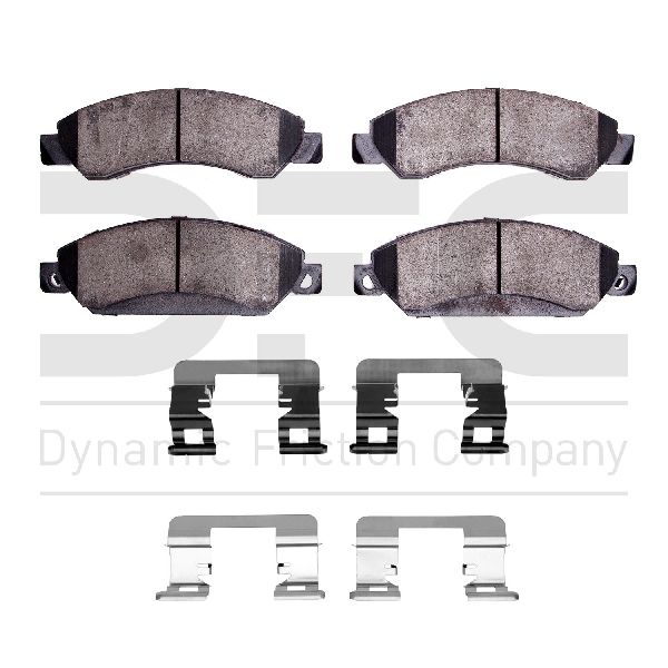 2007 Chevrolet Avalanche Disc Brake Pad Set - Front (Dynamic Friction)