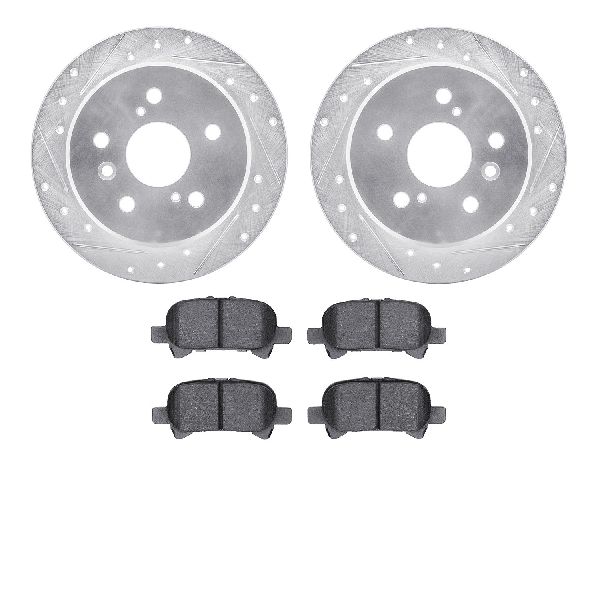 2000-2003 Toyota Solara Disc Brake Kit - Rear (Dynamic Friction)