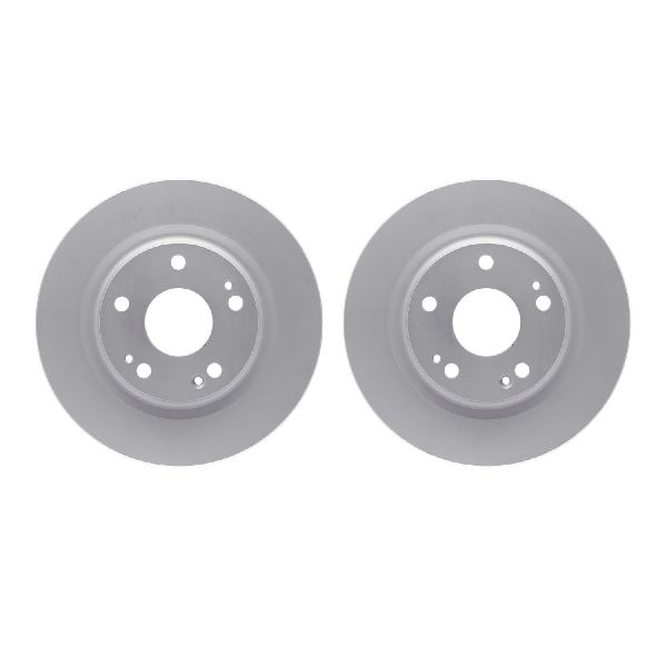 2017-2020 Honda Civic Disc Brake Rotor Set - Rear (Dynamic Friction)