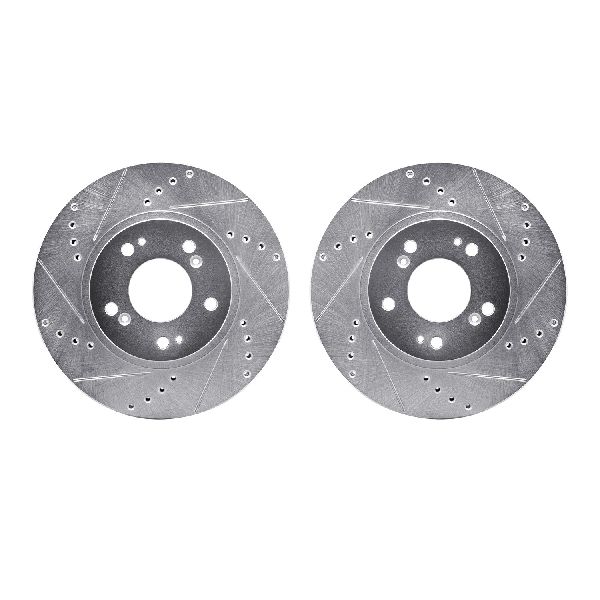 2004-2011 Mitsubishi Endeavor Disc Brake Rotor Set - Front (Dynamic Friction)