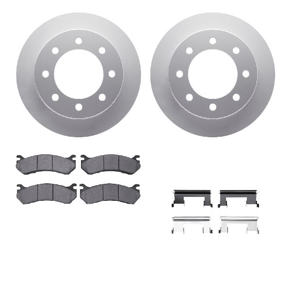 2001-2010 GMC Sierra 2500 HD Disc Brake Kit - Rear (Dynamic Friction)