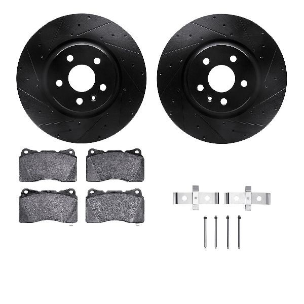 2016-2021 Tesla X Disc Brake Kit - Front (Dynamic Friction)