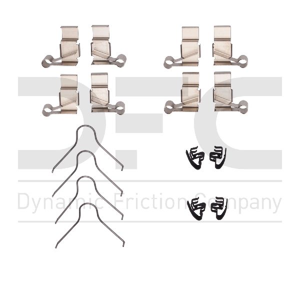 1993-1998 Toyota T100 Disc Brake Hardware Kit - Front (Dynamic Friction)