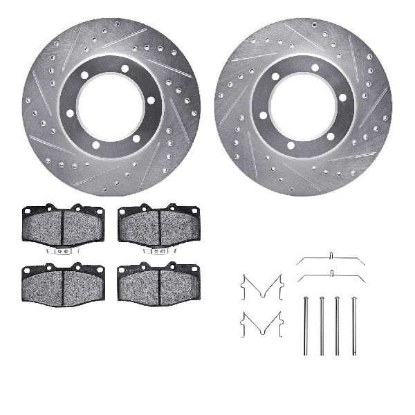 1988-1995 Toyota Pickup Disc Brake Kit - Front (Dynamic Friction)