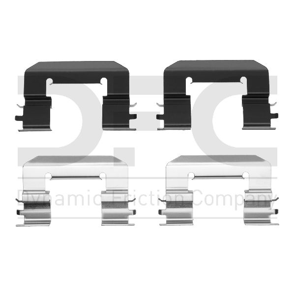 2014-2015 Hyundai Veloster Disc Brake Hardware Kit - Front (Dynamic Friction)