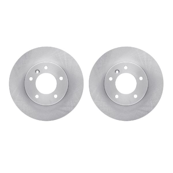 1986-1989 Jaguar Vanden Plas Disc Brake Rotor Set - Front (Dynamic Friction)
