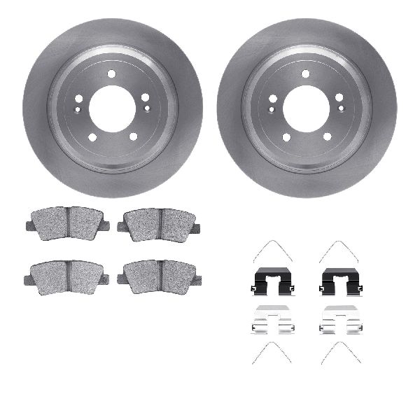 2019-2021 Hyundai Tucson Disc Brake Kit - Rear (Dynamic Friction)