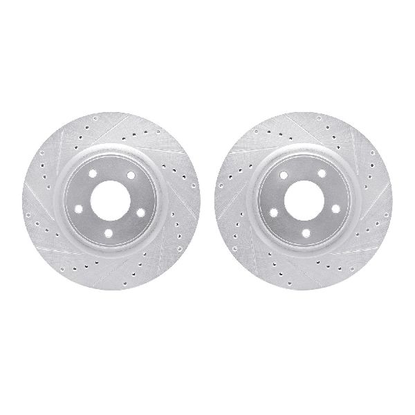 2014-2019 Nissan Rogue Disc Brake Rotor Set - Front (Dynamic Friction)