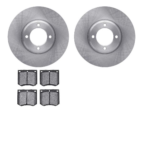 1970-1977 Mercury Capri Disc Brake Kit - Front (Dynamic Friction)