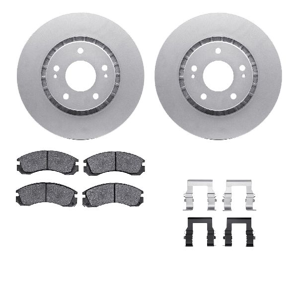 2009-2015 Mitsubishi Lancer Disc Brake Kit - Front (Dynamic Friction)