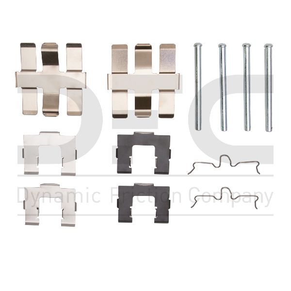 2006-2007 Subaru Impreza Disc Brake Hardware Kit - Rear (Dynamic Friction)