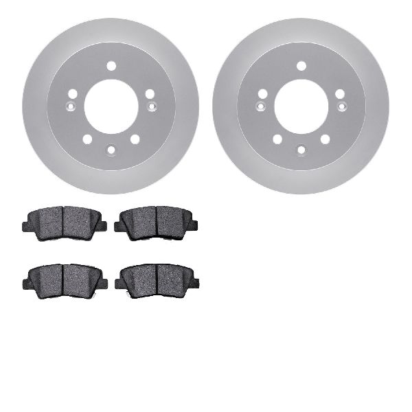 2010 Hyundai Elantra Disc Brake Kit - Rear (Dynamic Friction)