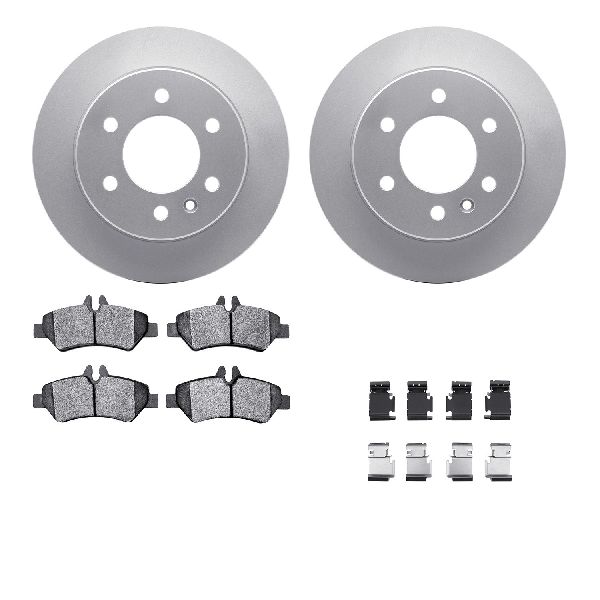 2010-2013 Mercedes-Benz Sprinter 3500 Disc Brake Kit - Rear (Dynamic Friction)