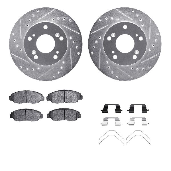2006-2011 Honda Civic Disc Brake Kit - Front (Dynamic Friction)