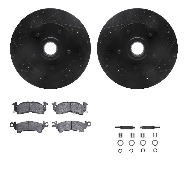 1971-1976 Buick LeSabre Disc Brake Kit - Front (Dynamic Friction)