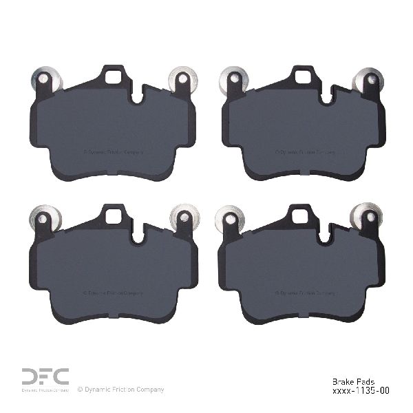 2005-2016 Porsche Boxster Disc Brake Pad Set - Front or Rear (Dynamic Friction)