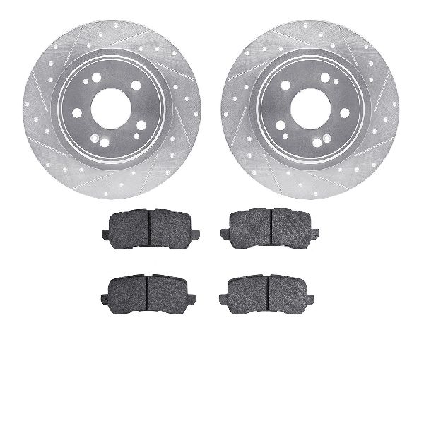 2017-2020 Acura MDX Disc Brake Kit - Rear (Dynamic Friction)