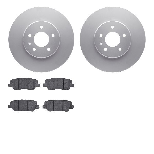 2013-2019 Cadillac ATS Disc Brake Kit - Rear (Dynamic Friction)
