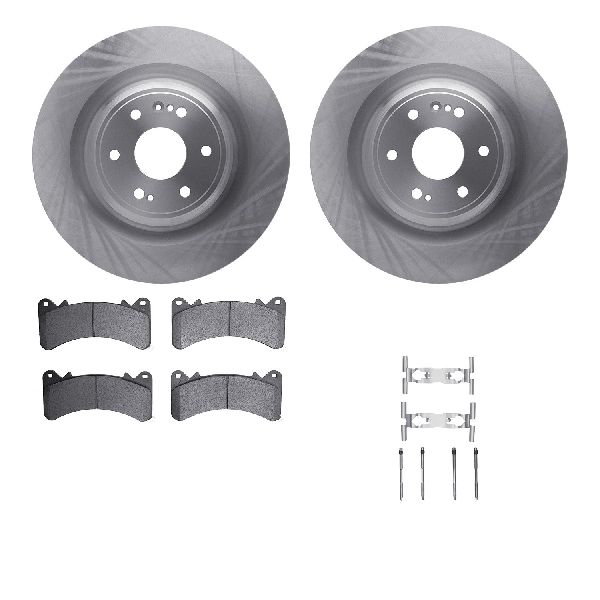 2015-2020 GMC Yukon XL Disc Brake Kit - Front (Dynamic Friction)